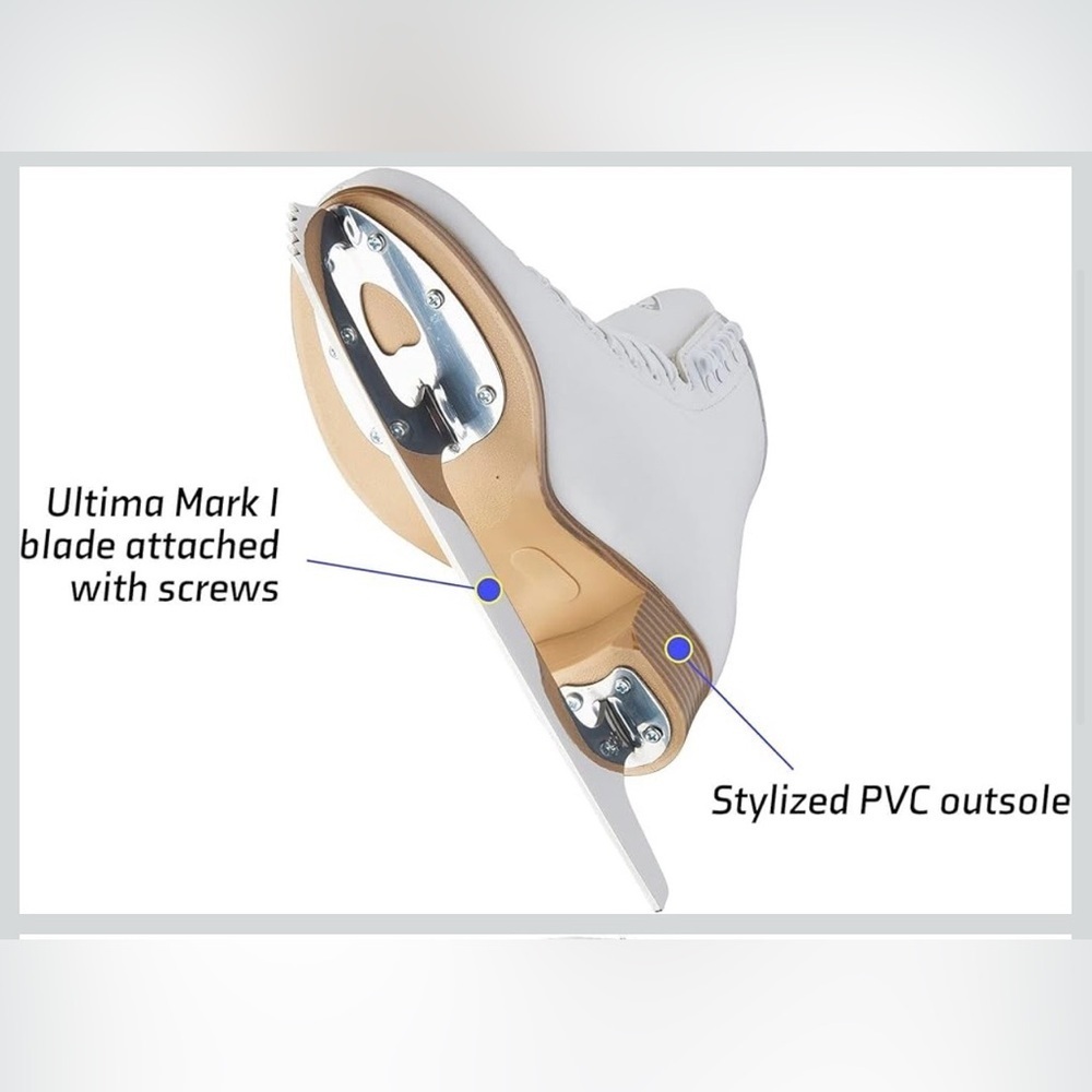 ✨New✨ Jackson Ultima Classic 200: Women/Girl’s Figure Ice Skates- Size 5 - Picture 5 of 15